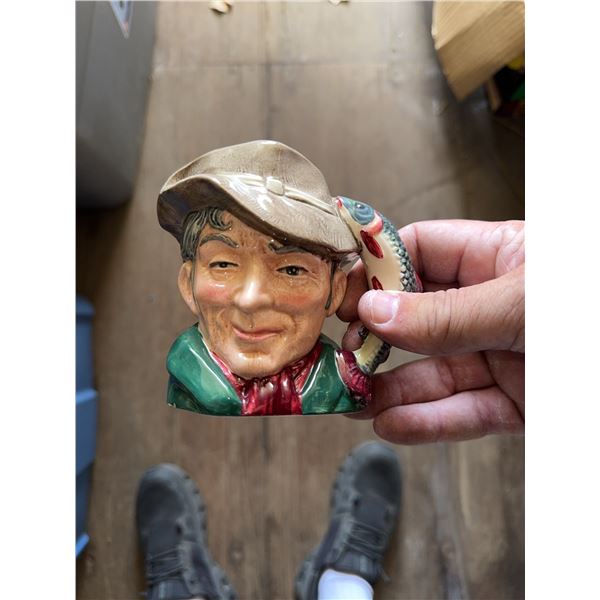 Royal Doulton The Poacher Character Jug D6429 Small Size