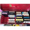 Image 3 : 8-Track Tapes with Red Storage Case