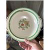 Image 1 : Noritake Hand Painted Floral Porcelain Bowl with Green Border