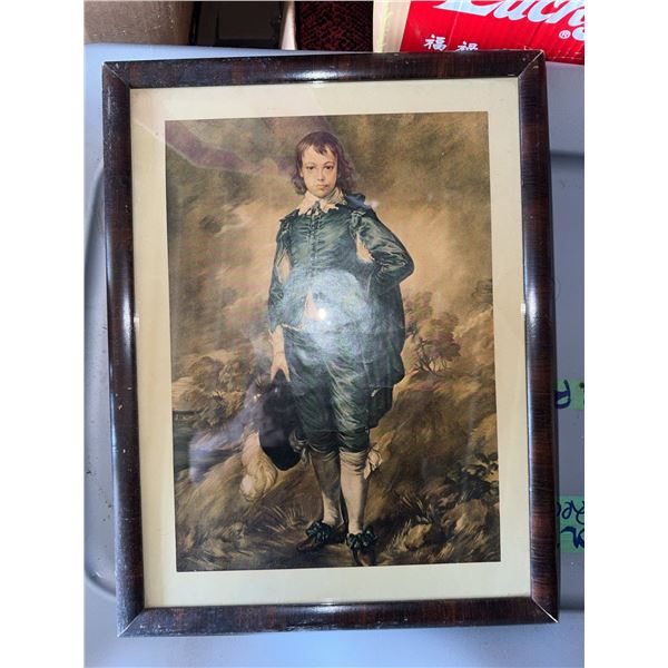 Framed Print of Thomas Gainsborough's Blue Boy