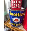 Image 6 : Vintage Style Tin Food and Tobacco Cans Assorted Brands