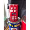 Image 7 : Vintage Style Tin Food and Tobacco Cans Assorted Brands