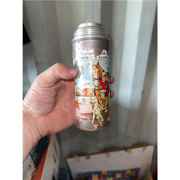 Double R Bar Ranch Looney Tunes Thermos Bottle by The American Thermos Bottle Co.