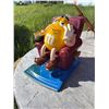 Image 1 : Yellow M&M Character Figure in Recliner Chair
