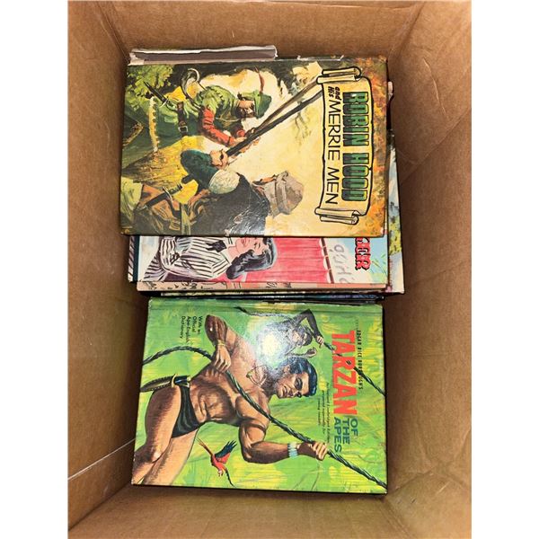 Vintage Children's and Adventure Books Assorted Titles