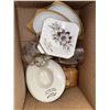 Image 1 : Lot Decorative Collectibles Including Rotary Club Calgary Hat and Avon Dish