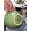 Image 5 : China Plates, Bowls, Glass and Iron Stand Lot