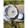 Image 5 : English Flow Blue Ironstone Pitcher and Wash Basin Set