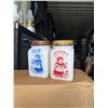 Image 2 : Household Assortment: Salt & Pepper Shakers, Porcelain Lamp, Dishes, Music Box