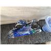 Image 2 : Art Glass Pieces, Abstract Dish and Swirl Vase