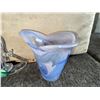 Image 4 : Art Glass Pieces, Abstract Dish and Swirl Vase