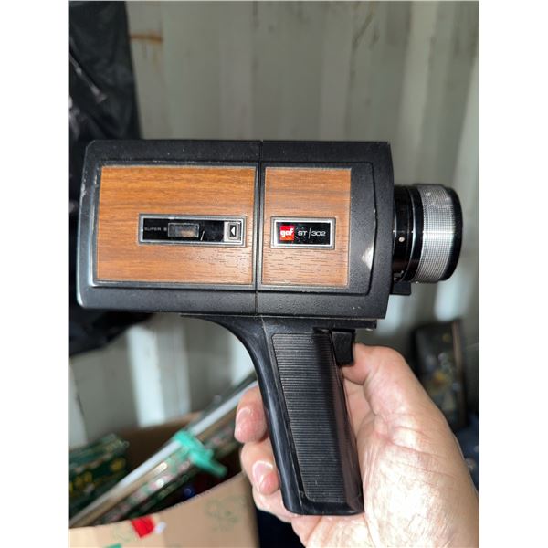 GAF ST/302 Super 8 Vintage Movie Camera