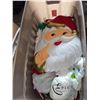 Image 1 : Large Plastic Santa Claus Face Wall Decoration
