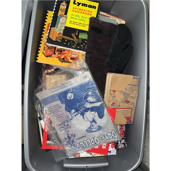 Collectibles Including MiniSew Machine, Silver Tray, Books and Dolls