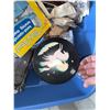 Image 7 : Collectibles Including MiniSew Machine, Silver Tray, Books and Dolls