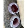Image 1 : Purple Swirl Art Glass Bowl Sculptures