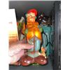 Image 3 : Box Lot: 2016 Edward S. Curtis Calendar, Plastic Hunter Figurine, Sharp VCR & Miscellaneous Items
