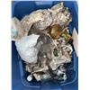 Image 7 : Bin of Oil Lamp Chimney and Glass Lamp Shades Assorted Styles