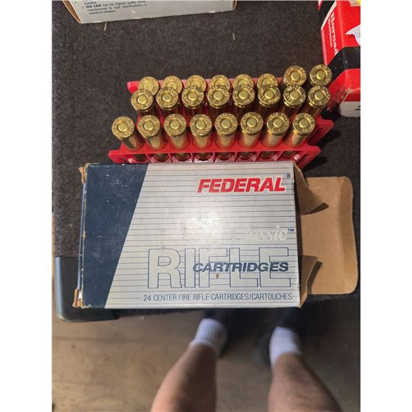 Federal Classic 30-06 SPRG 160 Grain Rifle Ammunition, 24 Rounds