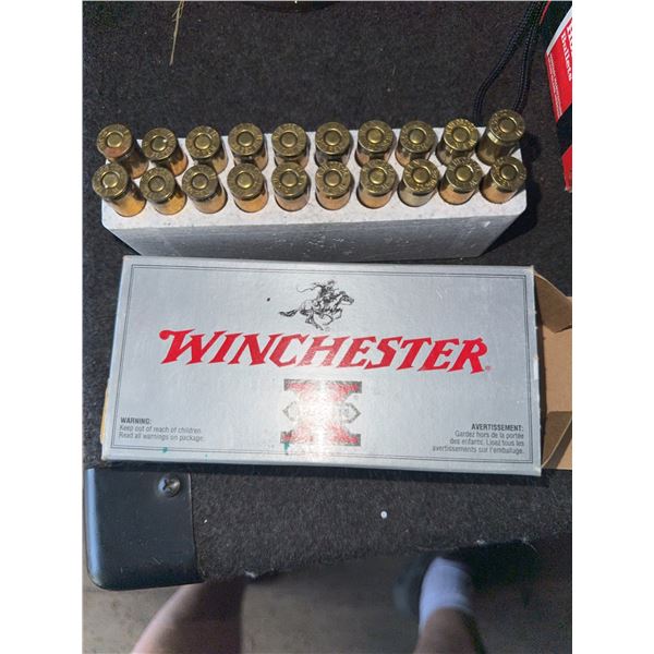 Winchester Super-X .22-250 Remington Ammunition Box, Partial