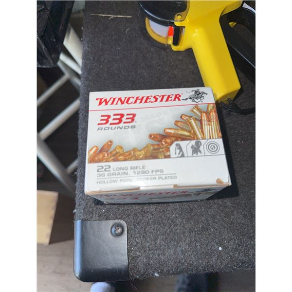 Winchester 333 Rounds .22 LR 36 Grain Hollow Point Ammunition