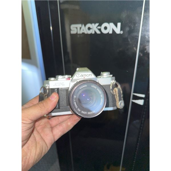 Canon AV-1 35mm Film Camera with 50mm f/1.8 Lens