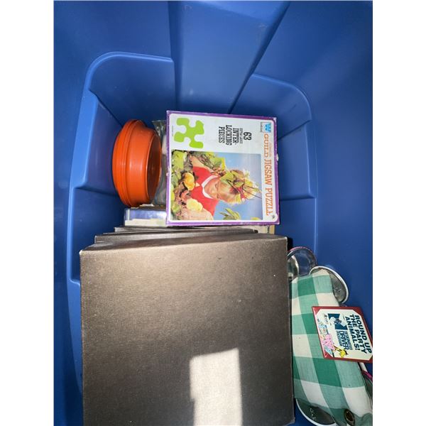 Vintage Slides, Music Roll, and Miscellaneous Items