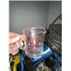 Image 2 : Kitchen and Barware Including Pyrex Measuring Cup and Mixed Glasses