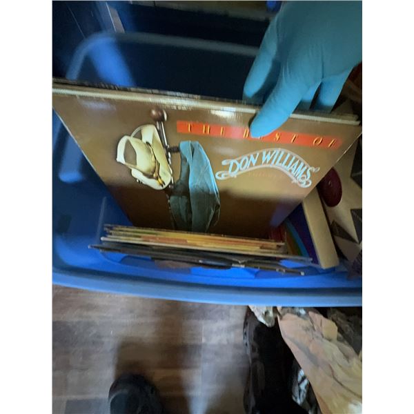 Vinyl Records Including Don Williams and Columbia Records