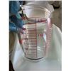 Image 3 : Fire-King 4 Cup Glass Measuring Cup with Red Markings