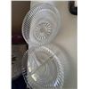 Image 1 : Clear Pressed Glass Serving Bowls, One with Divider