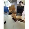 Image 3 : Sailing Ship Model With Horn Sails and Wood Base