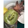 Image 6 : Lot: Decorative Items, Glassware, Figurine, Trinket Tray