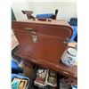 Image 8 : 45 RPM Records With Sleeves in Brown Carrying Case