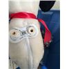 Image 3 : Lot: Amber Glass Hanging Lamp, Vintage Mason Jars, Plush Toys, Radio Shack Plush Radio