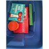 Image 3 : Board Games and Hummingbird Feeder in Bin