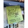 Image 2 : Large Bin of Assorted Vinyl Records and Uncle Wiggily Book