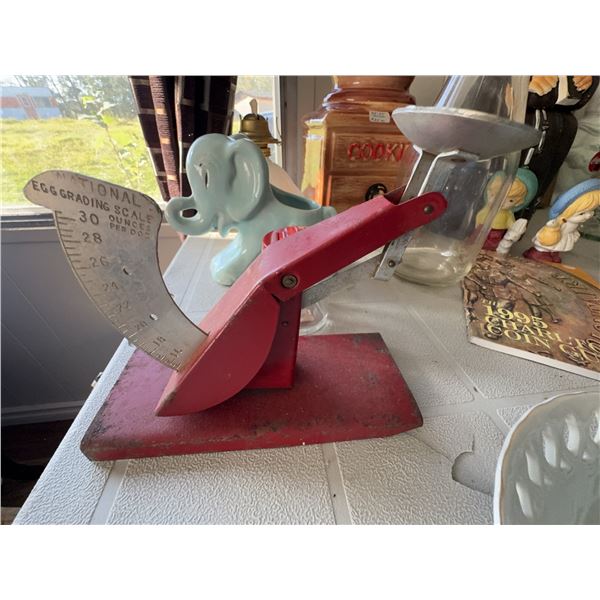 National Egg Grading Scale Mechanical Balance Red