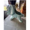 Image 1 : Medalta Potteries Blue Elephant Planter Medicine Hat Canada