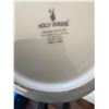 Image 3 : Holly Hobbie Porcelain Plate and Glass Cake Stand Set