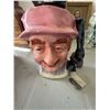 Image 1 : Royal Doulton Character Jug with Pink Hat and Brown Mustache