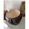 Image 3 : Ceramic Monk Cookie Jar with "Thou Shalt Not Steal" Inscription