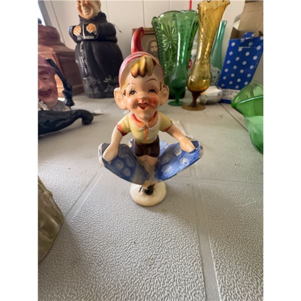 Goebel Hummel Figurine 114 TMK2 West Germany Porcelain Elf
