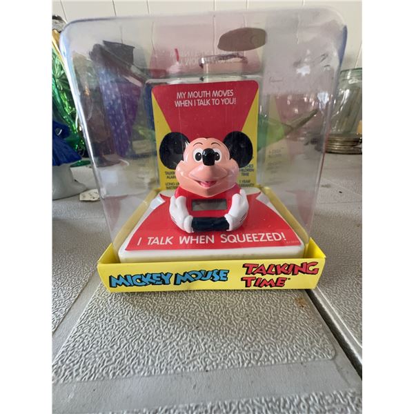 Mickey Mouse Talking Time Toy by Sounds Fun in Original Packaging