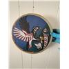 Image 4 : 2 Decorative Plates: Wedgwood Floral Plaque and Northwest Coast Art Plate