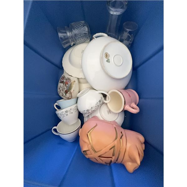 Fine China Cups, Saucers, Bowls, and Decorative Pieces