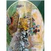 Image 2 : Hand-Painted Serving Tray with Coaching Scene Under Glass