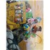 Image 3 : Hand-Painted Serving Tray with Coaching Scene Under Glass