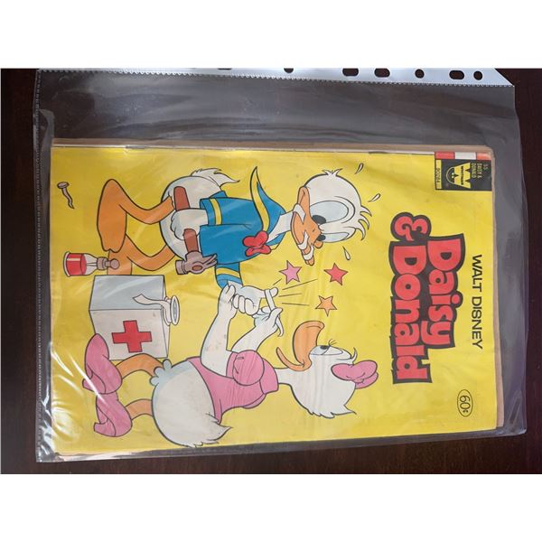 Walt Disney Daisy & Donald Comic Book No. 6 Dell Whitman 60¢ Cover Price