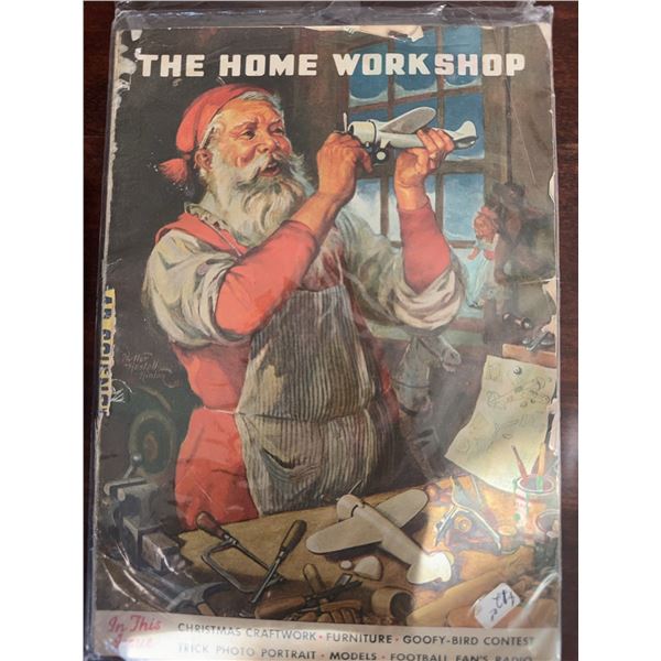 The Home Workshop Magazine December 1946 Christmas Craftwork Issue